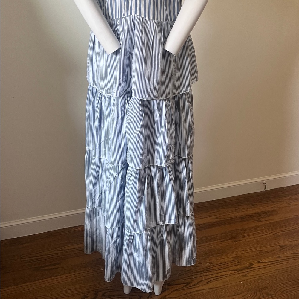 Victoria's Secret Dream Angels Wild at Heart Boho Tiered Ruffle MAXI DRESS L NWT - Picture 10 of 16